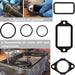 DURAFORCE 10263 Oil Cooler Seal Install Kit for GM 6.6L Duramax 2001-2010 LB7 LLY LBZ LMM
