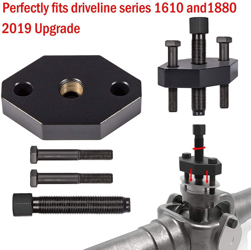 DURAFORCE 5192 Heavy-Duty Bearing Cup Installer Tool Bolt U-Joint for Series 1610 to 1880