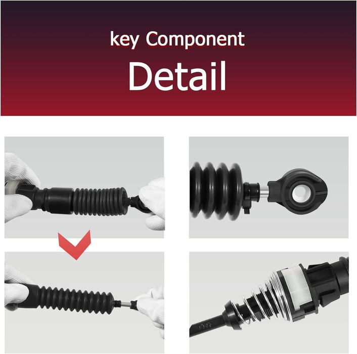 DURAFORCE Shift Shifter Cable for Isuzu Rodeo/Amigo Passport 1998-2004 8-97124-855-3