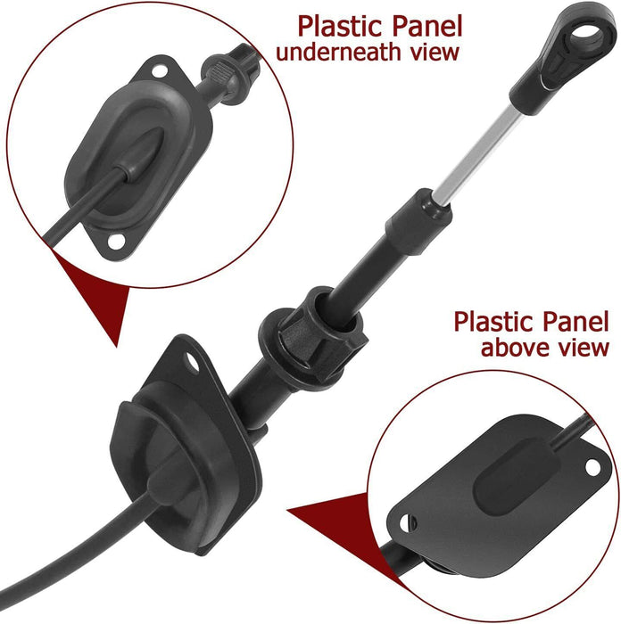 DURAFORCE Shift Shifter Cable for Isuzu Rodeo/Amigo Passport 1998-2004 8-97124-855-3