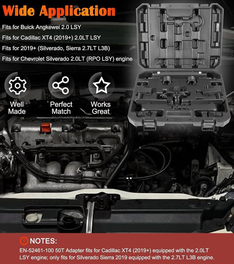 DURAFORCE EN-52461 EN-52462 EN-52476 Engine Camshaft Locking & Alignment Timing Tools Set