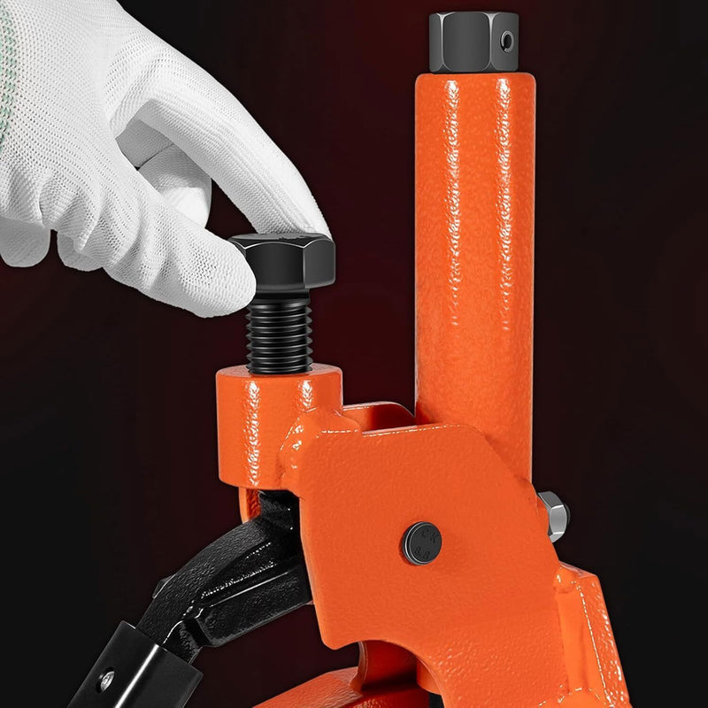 DURAFORCE Manual Tire Bead Breaker 38"-42" Tires Repair Tool with Rubber Pad Protector
