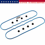 DURAFORCE Valve Cover Graphite Gasket Set Grommets Kit for Chevy GMC 4.8/5.3/6.0/6.2/7.0L