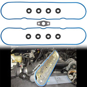 DURAFORCE Valve Cover Graphite Gasket Set Grommets Kit for Chevy GMC 4.8/5.3/6.0/6.2/7.0L