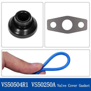 DURAFORCE Valve Cover Graphite Gasket Set Grommets Kit for Chevy GMC 4.8/5.3/6.0/6.2/7.0L