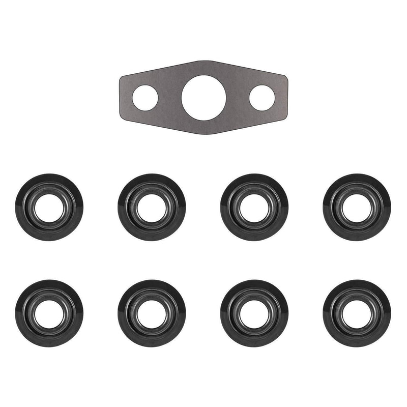 DURAFORCE Valve Cover Graphite Gasket Set Grommets Kit for Chevy GMC 4.8/5.3/6.0/6.2/7.0L