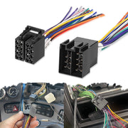 DURAFORCE 16 Pin Radio ISO Wire Harness Adapter For Peterbilt Freightliner Semi Truck