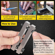 DURAFORCE Hardened File Guide with Carbide Surface For Knife Making Knife Maker Tool