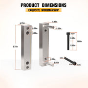 DURAFORCE Hardened File Guide with Carbide Surface For Knife Making Knife Maker Tool