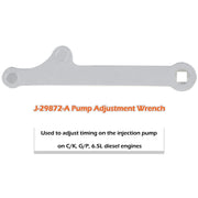 DURAFORCE C/K G/P GM 6.2/6.5L Diesel Engine Injection Pump Tool Adjusting Wrench J-29872-A