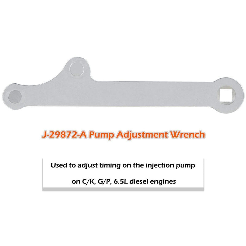 DURAFORCE C/K G/P GM 6.2/6.5L Diesel Engine Injection Pump Tool Adjusting Wrench J-29872-A