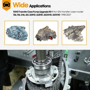 DURAFORCE 10001 Transfer Case Pump Upgrade Kit for GM Transfer Case 136,146,246,261, 263HD