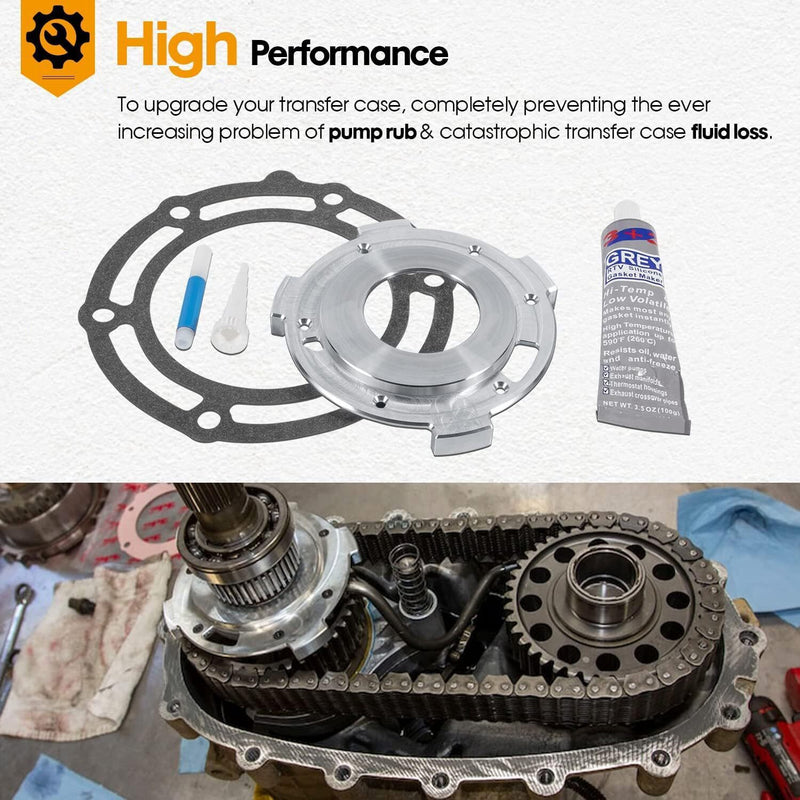 DURAFORCE 10001 Transfer Case Pump Upgrade Kit for GM Transfer Case 136,146,246,261, 263HD