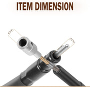 DURAFORCE For Foredom Flexshaft 39” Flexible Inner Shaft Cable & Rubber Outer Sheath Set
