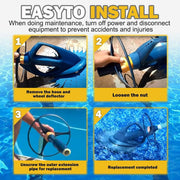 DURAFORCE W70326 Cassette Outer Extension Pipe with Handnut for Zodiac Baracuda G3/G3 Pro