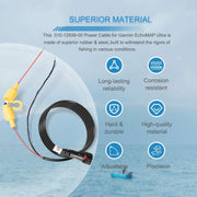 DURAFORCE For Garmin ECHOMAP Ultra 4-pin Threaded Power Data Cable 010-12938-00