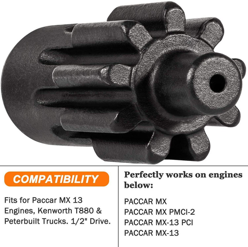 DURAFORCE Engine Barring Tool MX 13 For Paccar Kenworth T880 Truck and Peterbilt Truck