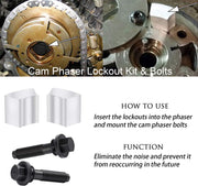 DURAFORCE Cam Phaser Lock Out Kit for Ford 5.4L and 4.6L 3 Valve Engines