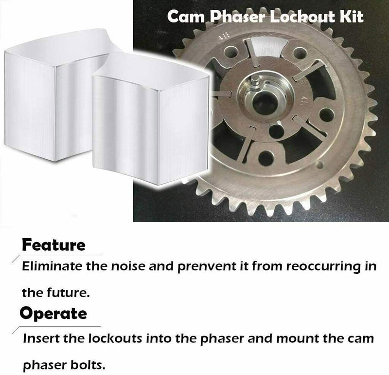 DURAFORCE Cam Phaser Lock Out Kit for Ford 5.4L and 4.6L 3 Valve Engines