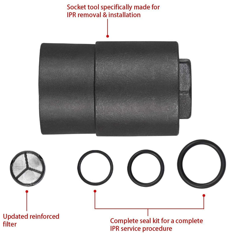 DURAFORCE Injector Pressure Repair Kit/IPR 6.0L Valve for Ford 6.0L Powerstroke Excursion