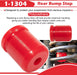 DURAFORCE 1-1303 & 1-1304 Polyurethane Front & Rear Bump Stop for Jeep Wrangler JK/JKU 4PC