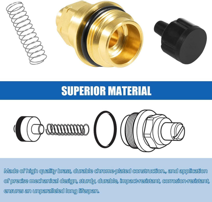 DURAFORCE 12318 Stop-Check Valve Kit for Moen Legend Icon One-Handle Tub & Shower Faucets