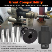DURAFORCE Fuel Injector Seal Install Tool Kit EN-49245 & EN-51105 For GM 245 Subaru Bosch
