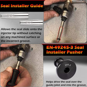 DURAFORCE Fuel Injector Seal Install Tool Kit EN-49245 & EN-51105 For GM 245 Subaru Bosch