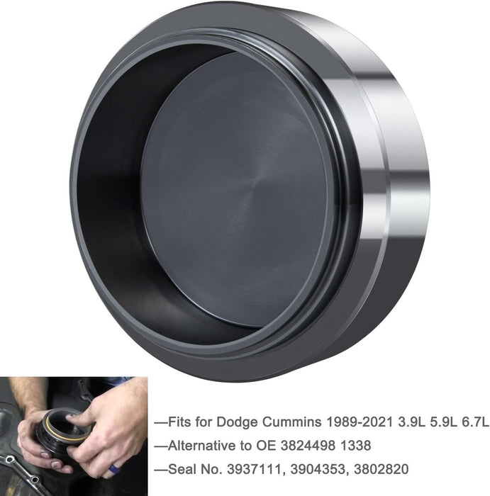 DURAFORCE 1338 Front Crankshaft Seal Installer Tool 3824498 For 3.9/5.9/6.7L Dodge Cummins