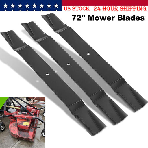 DURAFORCE 72" Finish Mower Blades for Bush Hog ATH720/RDTH720/FTH720 88773 82325 (3 Blade