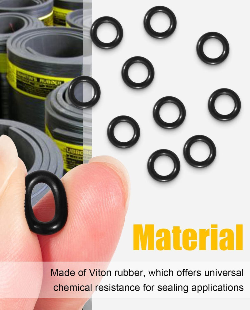 DURAFORCE Fuel Line Male End O-Ring Rebuild Kit MC6005 MC600-5 for Harley Davidson Street