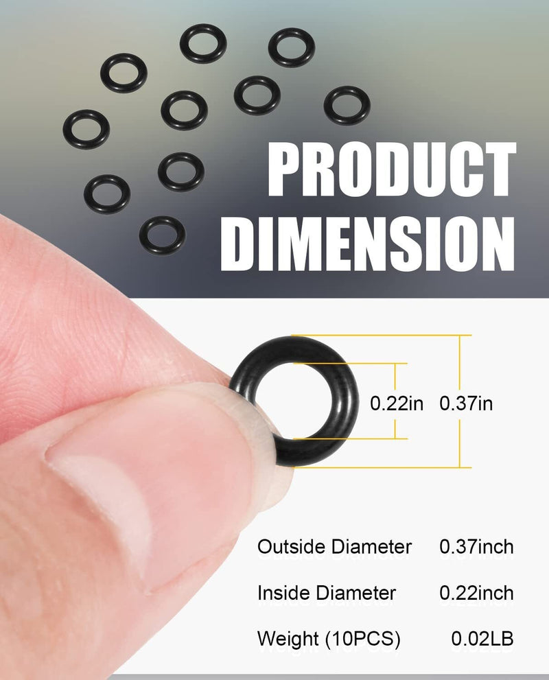 DURAFORCE Fuel Line Male End O-Ring Rebuild Kit MC6005 MC600-5 for Harley Davidson Street