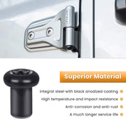 DURAFORCE Door Hinge Nuts For Jeep Wrangler JK JKU JL JLU Gladiator JT 2/4-Door 2007-2021