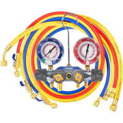 DURAFORCE For Yellow Jacket 4-Valve 49968 Test and Charging Manifold Gauges R-22/404A/410A