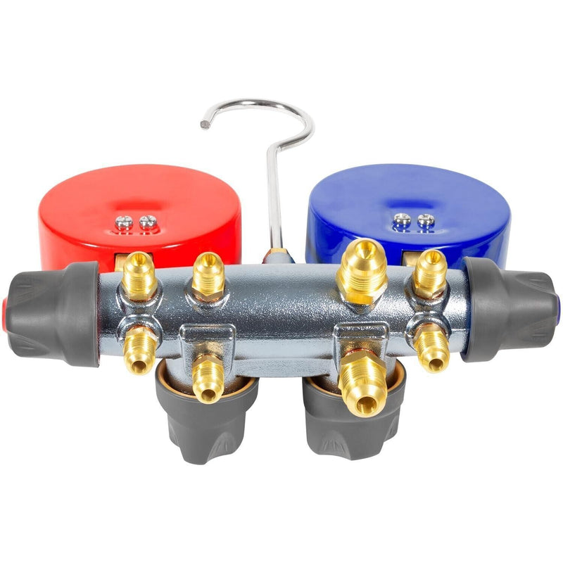 DURAFORCE For Yellow Jacket 4-Valve 49968 Test and Charging Manifold Gauges R-22/404A/410A