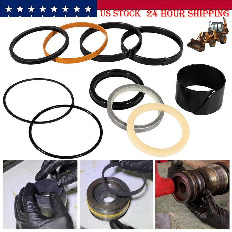 DURAFORCE G109504 Cylinder Seal Kit for Case Backhoe Loader Bucket 480D 580D 580SE 850C