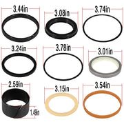DURAFORCE G109504 Cylinder Seal Kit for Case Backhoe Loader Bucket 480D 580D 580SE 850C