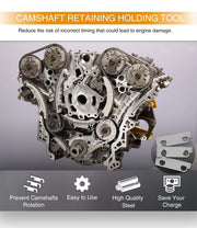 DURAFORCE 3x Camshaft Holding Retaining Tool EN48383 EN46105 for 2.8L 3.0L 3.6L V6 Engine
