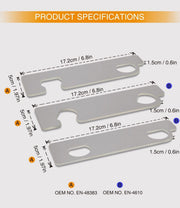 DURAFORCE 3x Camshaft Holding Retaining Tool EN48383 EN46105 for 2.8L 3.0L 3.6L V6 Engine