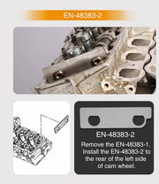 DURAFORCE 3x Camshaft Holding Retaining Tool EN48383 EN46105 for 2.8L 3.0L 3.6L V6 Engine