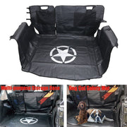 DURAFORCE Rear Bench Floor Safety Mat Storage Cargo Cover for Jeep Wrangler JK 2007-2018