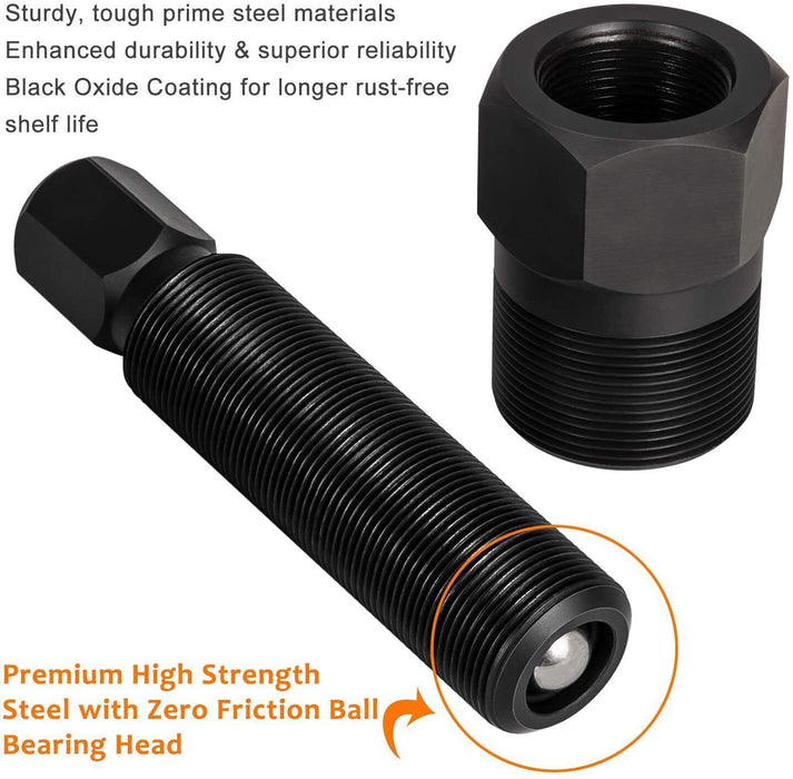 DURAFORCE Flywheel Puller Flywheel Removal Tool 1.5" x16 For Mercury & Yamaha Outboard