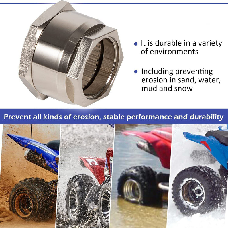 DURAFORCE Rear Axle Lock Jam Sleeve Nut Clip for Honda TRX400EX 400EX 400 400X 450R 450