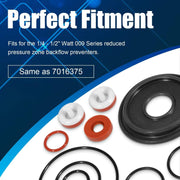 DURAFORCE For Watts 1/4" 3/8" 1/2" 009 LF009 RK-009-RT Complete Rubber Repair Kit 0887297