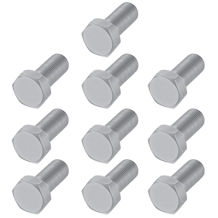 DURAFORCE JD16 Front Wheel Hub Lug Bolts 9/16-18 x 1-1/8" Fit for John Deere Tractor 10PCS