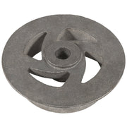 DURAFORCE 4PCS Cast Iron Cart Wheels Caster Set for Large Model Mine Ore Car Mining 7 1/4"