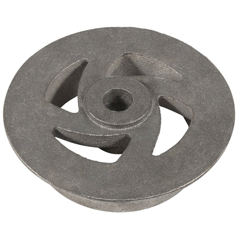 DURAFORCE 4PCS Cast Iron Cart Wheels Caster Set for Large Model Mine Ore Car Mining 7 1/4"