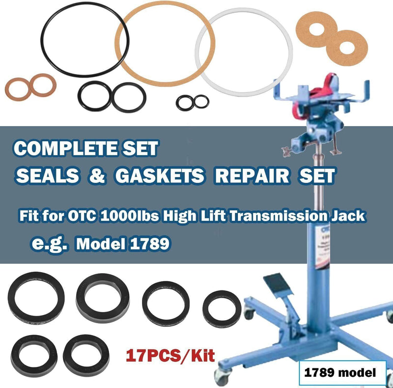 DURAFORCE Floor Jack Replacement Seal Repair Rebuild Kit For 1789 High Lift Transmission