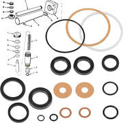 DURAFORCE Floor Jack Replacement Seal Repair Rebuild Kit For 1789 High Lift Transmission