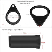 DURAFORCE Propeller Prop Nut & Bearing Carrier Retainer Tool kit for Mercruiser Bravo III